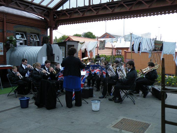Youth Band at Kidderminster Station 2011