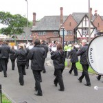 Middleton Band March at Broadoak: Whit Friday 2011