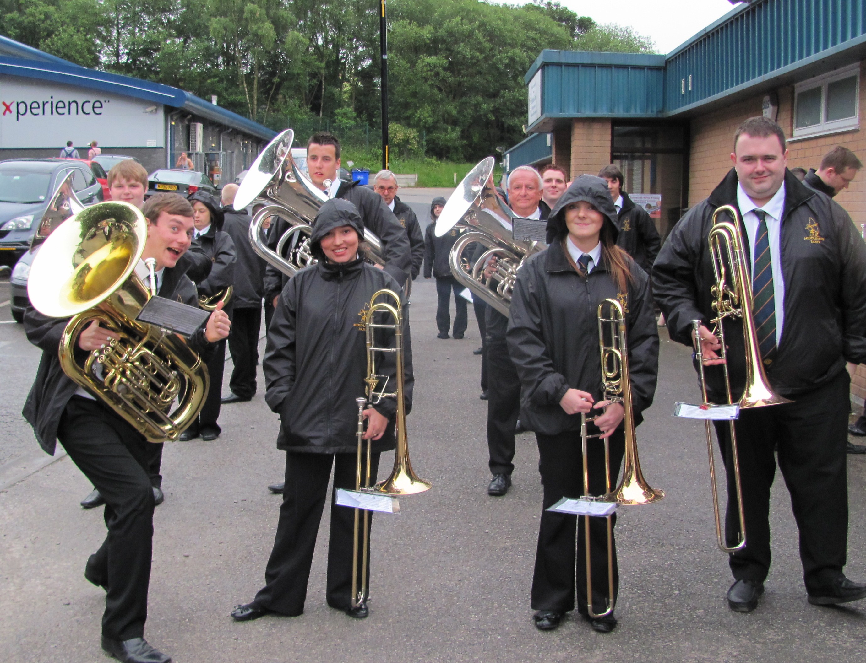 Middleton Band At Stalybridge Celtic: Whit Friday 2011