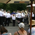 Youth Band at Bridgenorth Station 2011