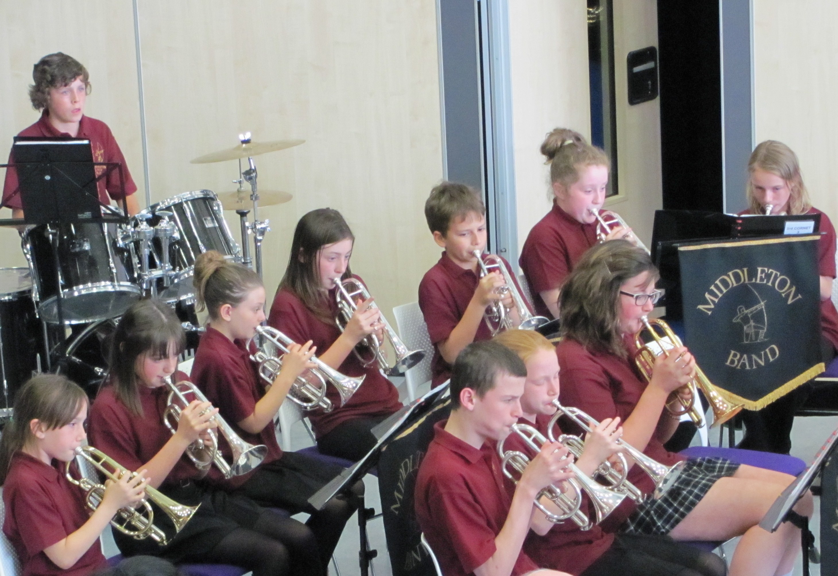 Youth Band at Joint Concert