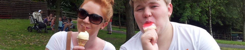 Ice creams in the sun, yum!
