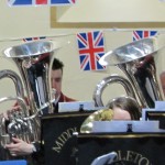 The Bb bass department at East Lanc's Railway 1940's event