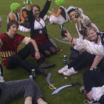 Middleton Beer Walkers 2011 - With our tankards at the end of the walk